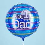 No. 1 Dad Balloon in a Box