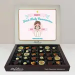 Name's First Holy Communion Girl - Personalised Chocolate Box 270g