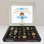 Name's First Holy Communion Boy - Personalised Chocolate Box 270g