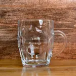 Any Message - Personalised Traditional Dimple Pint Glass
