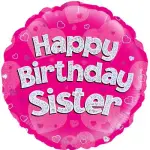 Happy Birthday Sister Balloon in a Box