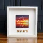 Grief is Just Love...Personalised Mounted Print