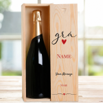 Grá - Personalised Single Champagne Box