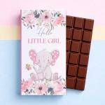 Hello Baby Girl Chocolate Bar 90g