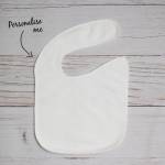 Christmas Baby Bib - Embroidered