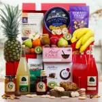 The Premium Fruit, Fresh Juice and Goodies Hamper