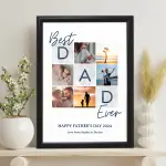 Best Dad Ever - Personalised Poster