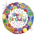 Happy Birthday Dots Balloon in a Box