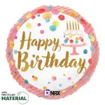 Happy Birthday Pink Party Balloon in a Box