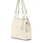 Tipperary Crystal Monogram Tote Ivory