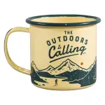 The Outdoors is Calling - Enamel Mug