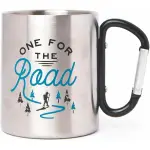 Carabiner Stainless Steel Mug 'One For The Road'