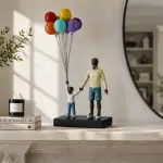 David McGlynn Sculpture - Dad & Boy - Content