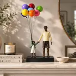 David McGlynn Sculpture - Dad & Girl - Happiness