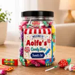 Welcome to Name's Candy Shop - Personalised Sweets Jar