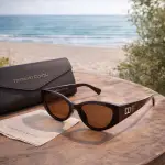 Tipperary Crystal Palermo Sunglasses Brown