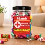 Emergency Sweets - Personalised Sweets Jar