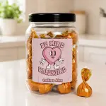 Happy Valentine's Day - Personalised Sweets Jar