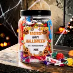 Happy Halloween - Personalised Sweets Jar