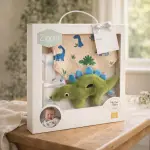 Dino 3 Piece Baby Gift Set