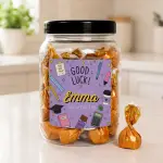 Leaving Cert, Junior Cert & Exam Results - Personalised Sweets Jar