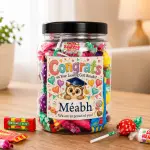 On Your Leaving Cert Results - Personalised Sweets Jar