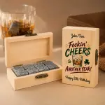 Happy Birthday - Personalised Whiskey Cooling Stones (8pcs set)