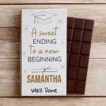 Sweet Ending Graduation - Personalised Chocolate Bar 90g
