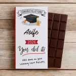 You Did It Graduation - Personalised Chocolate Bar 90g