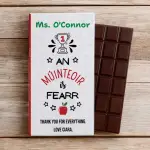 An Múinteoir Is Fearr (Best Teacher) Personalised Chocolate Bar 90g