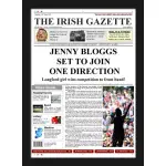 Girl to Join One Direction - Newspaper Spoof
