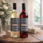 Still Need My Girl Bridesmaid Personalised Wine