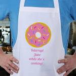 Donut Interupt Personalised Apron