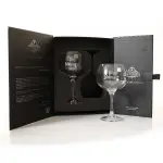 Any Message Personalised Set of Two Gin Tipperary Crystal Glass