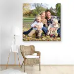 Stretched Photo Canvas 40 x 40 Inch