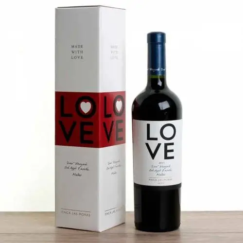Las Moras Love Malbec 750ml (Argentina) Gift Box