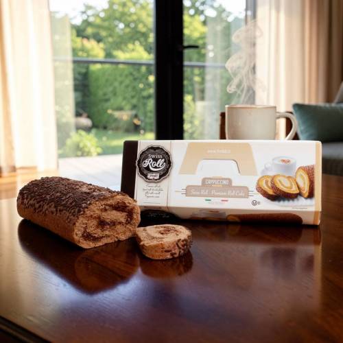 Cappuccino Swiss Roll Cake 300g
