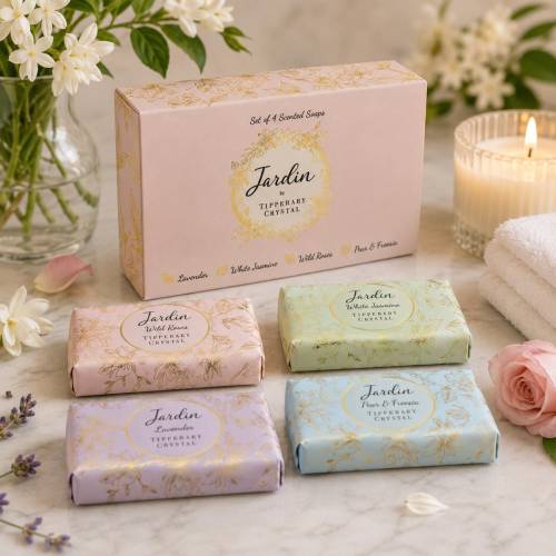 Jardin Collection Set of 4 Soaps