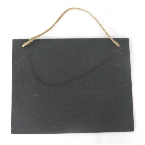 Slate Rectangle Tag 10x7cm