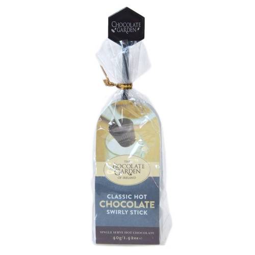 The Chocolate Garden of Ireland - Classic Hot Chocolate Swirly Stick 40g