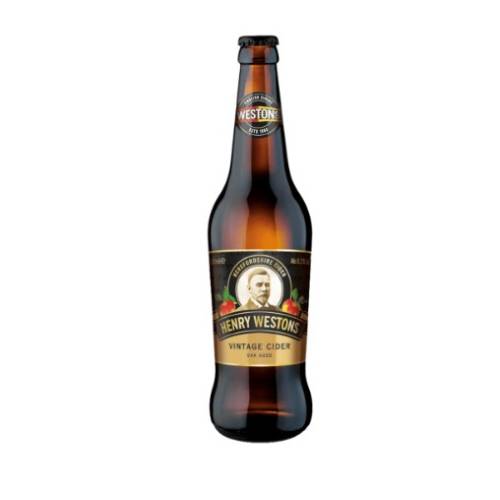 Henry Westons- Vintage Cider 8.2% ABV 500ml Bottle