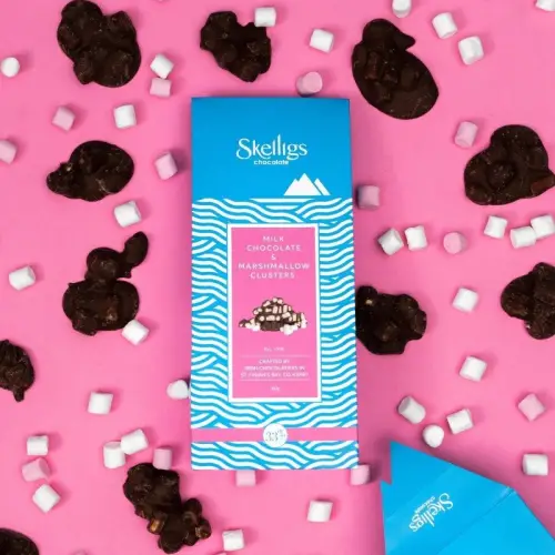 Skelligs Milk Chocolate & Marshmallow Clusters 100g