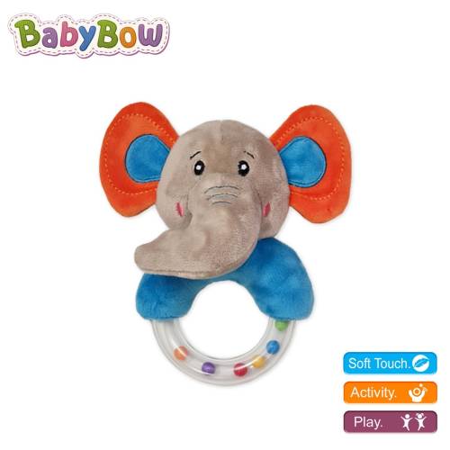 Soft Elephant Rattle
