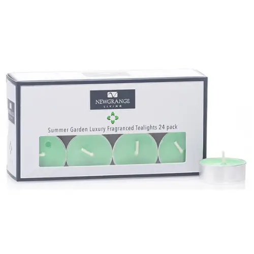 Summer Garden Scented Tealights 24 Pack - Newgrange Living
