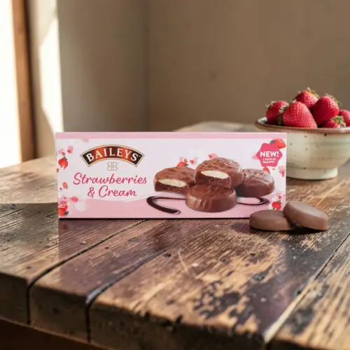 Baileys Creams Strawberries & Cream Biscuits 128g