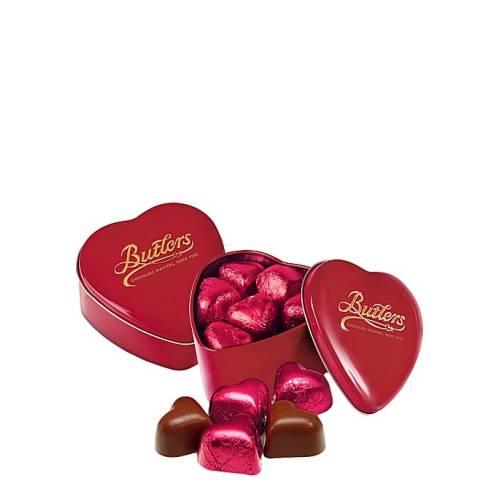 Butlers Chocolate Keepsake Heart Tin 162g