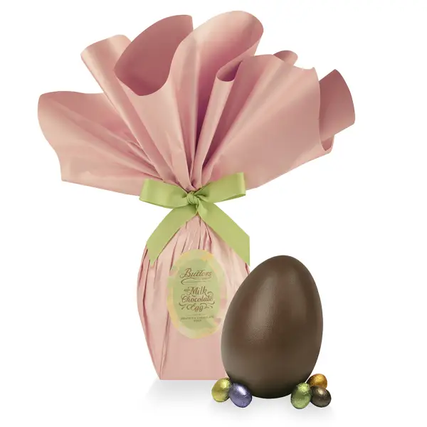 Pink Large Wrapped Egg With Mini Eggs 395g