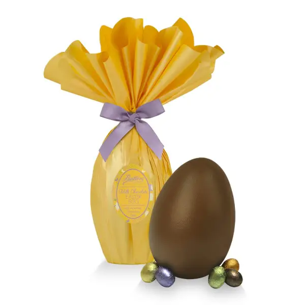 Gold Large Wrapped Egg With Mini Eggs 395g