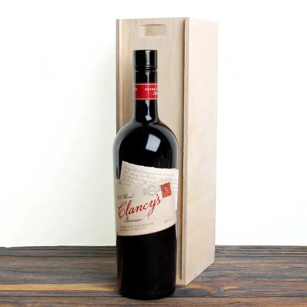 Clancy's Red Wine in Wooden Box
