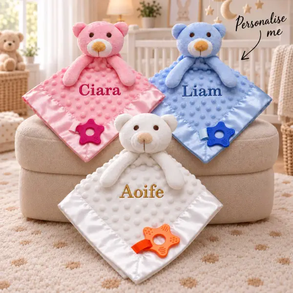 Personalised Bear Comforter